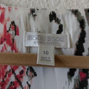 Bisou Bisou sleeveless dress size 10